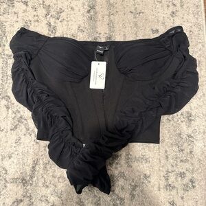Windsor Black Crop Top
